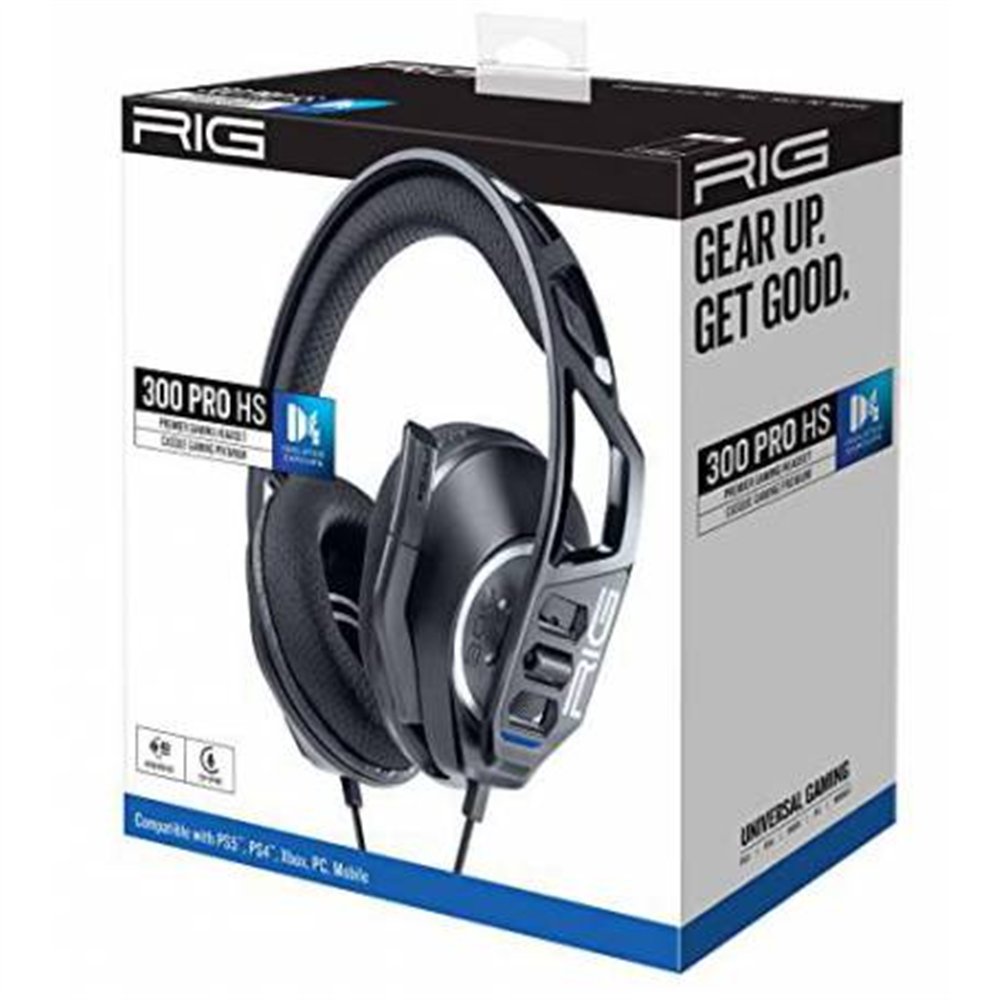 Auricular Nacom RIG 300HS Negro - PS5