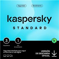 antivirus kaspersky standard 1year 3l pc/mac/android/ios