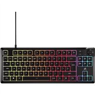 teclado gaming corsair k55 tkl usb icue rgb black