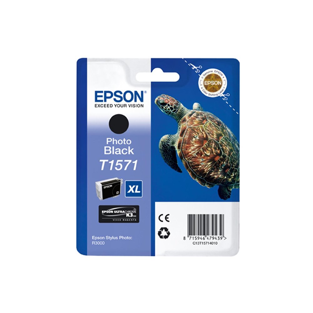 cartucho epson t1571 foto negro c13t15714010