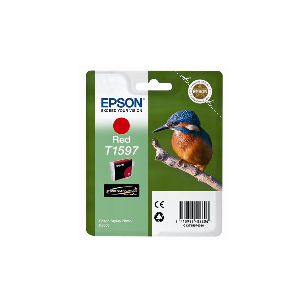 cartucho epson t1597 rojo c13t15974010