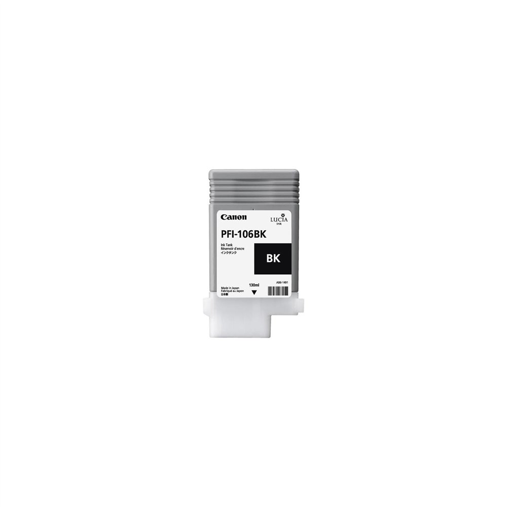 cartucho canon pfi-106 negro 6621b001aa