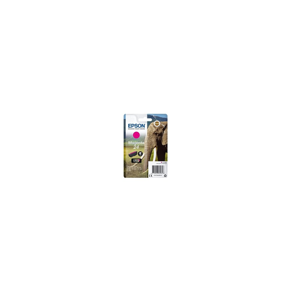 cartucho epson 24 magenta c13t24234012