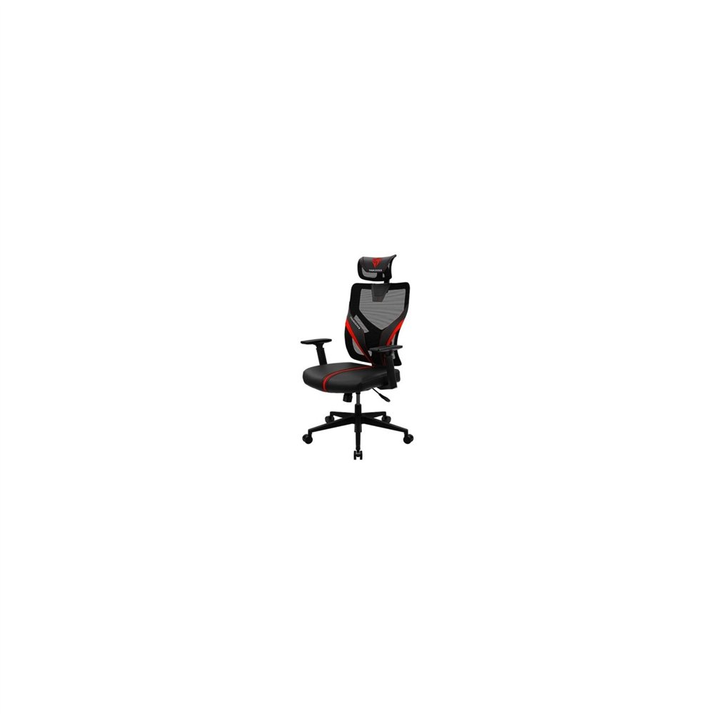 thunderx3 yama 1 silla gaming rojo/negro