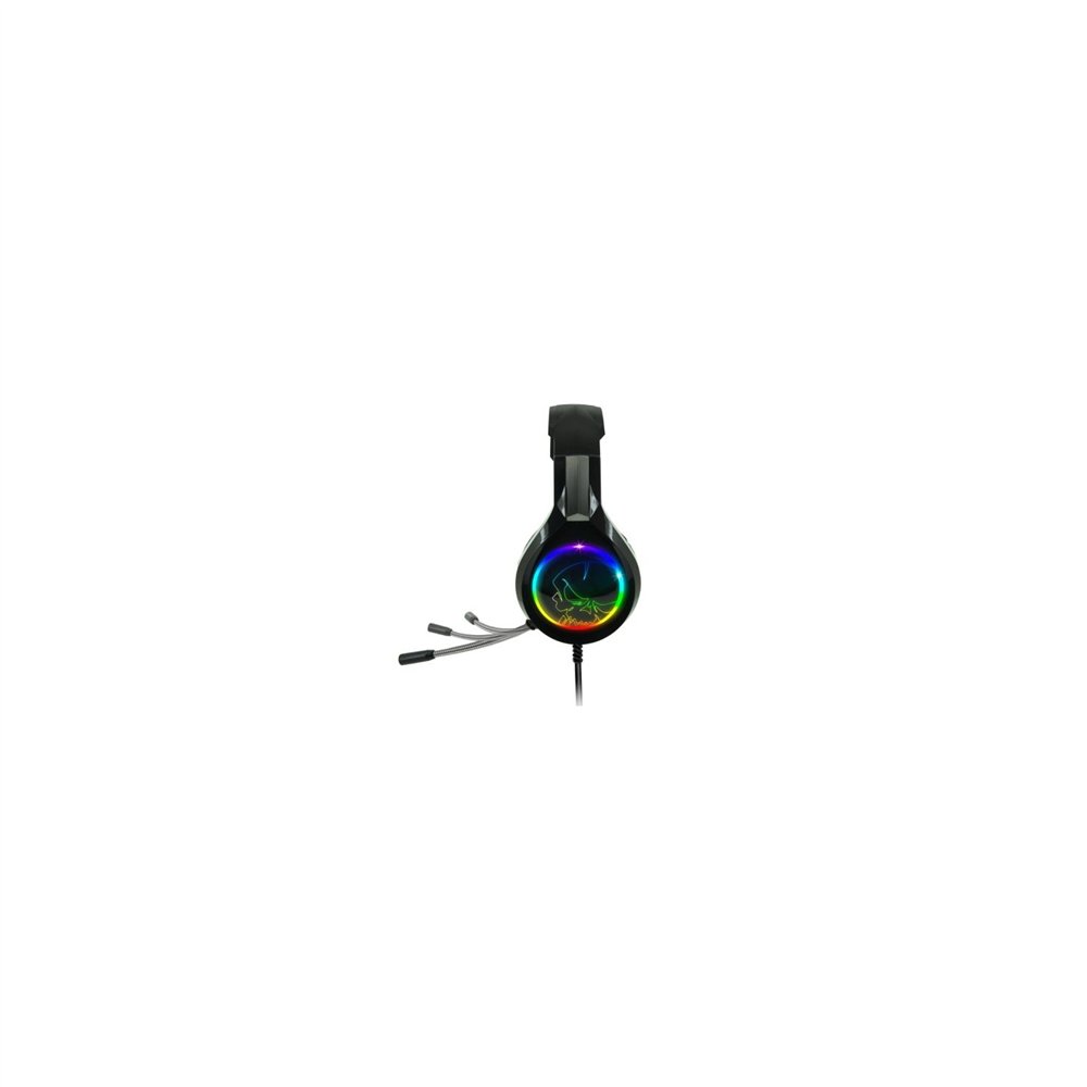 auriculares con microfono spirit of gamer drivers 50mm retroiluminacion rgb conector usb jack 3.5 cable 2m mic-ph8