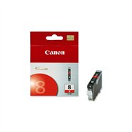 canon cl-8 cartucho tinta original cli-8r rojo