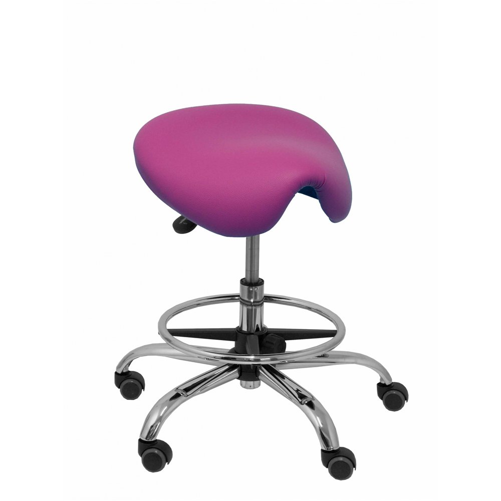 taburete alatoz similpiel morado
