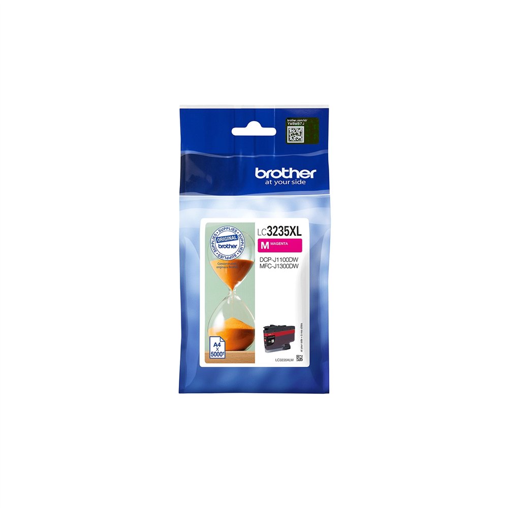 brother lc-3235xlm cartucho de tinta 1 pieza original alto rendimiento xl magenta