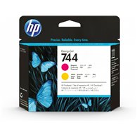 hp cabezal de impresion designjet 744 magenta amarillo