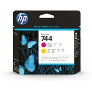 hp cabezal de impresion designjet 744 magenta amarillo