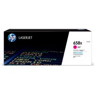 hp cartucho de tóner original laserjet 658x magenta de alta capacidad