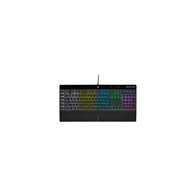 teclado corsair k55 rgb pro usb qwerty español negro