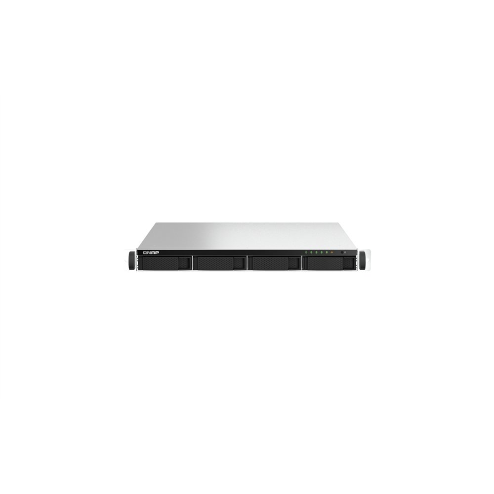 qnap bastidor (1u) ethernet negro