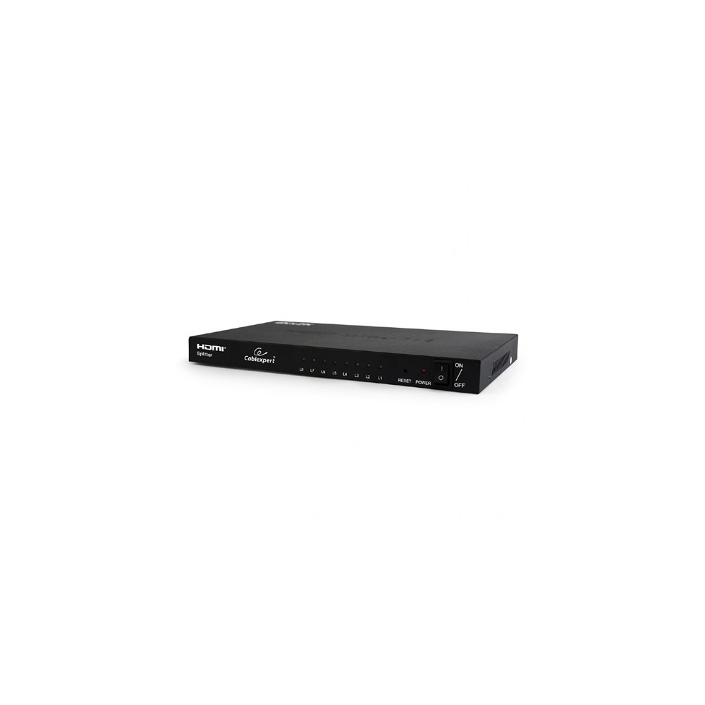 gembird dsp-8ph4-03 divisor de video hdmi 8x hdmi