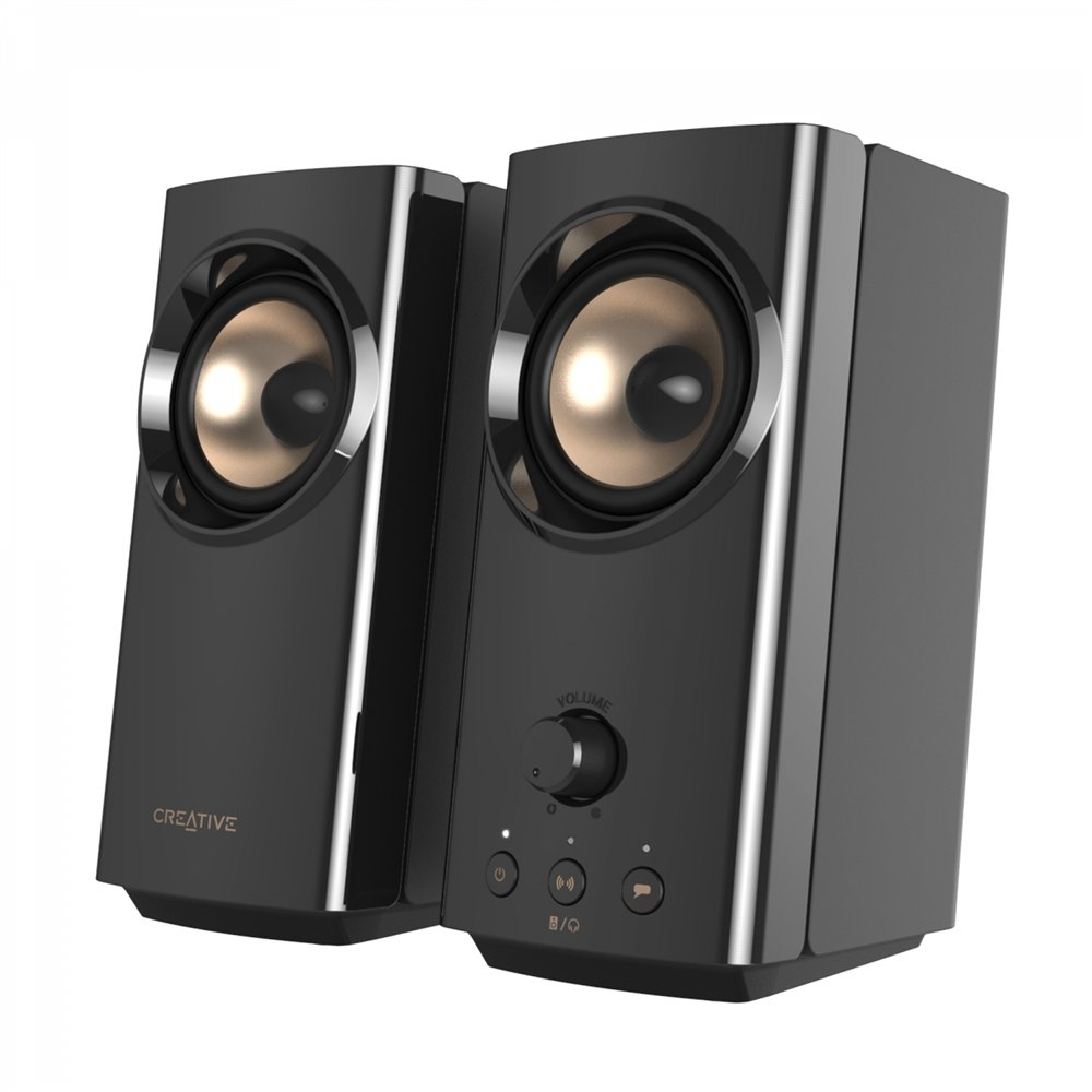 creative labs creative t60 rango completo negro inalámbrico y alámbrico 30 w