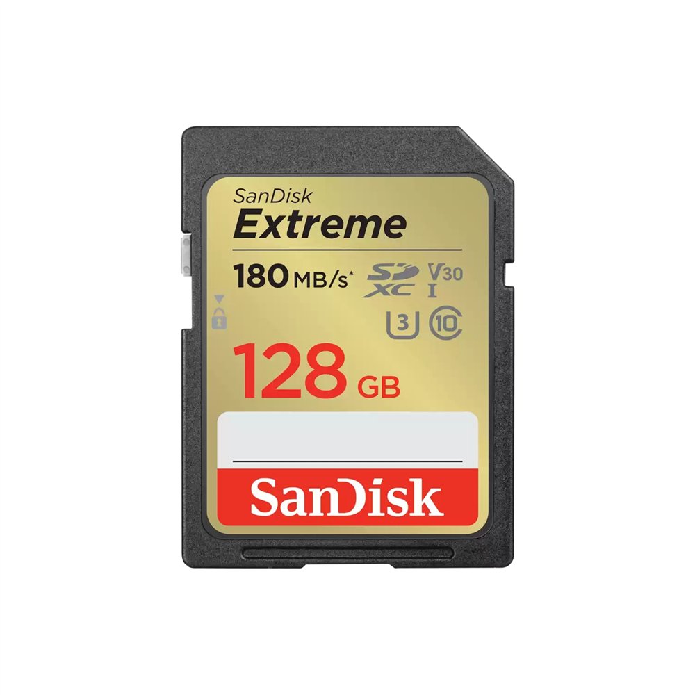 sandisk extreme 128 gb sdxc uhs-i clase 10