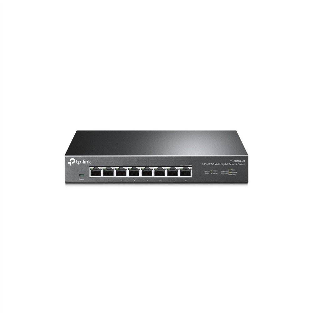 tp-link tl-sg108-m2 switch no administrado negro
