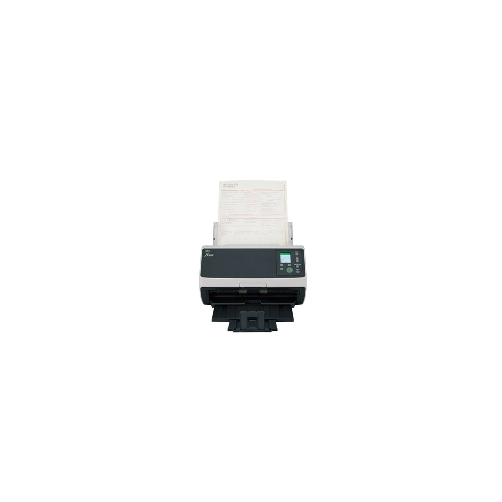 fujitsu fi-8190 alimentador automático de documentos (adf) + escáner de alimentación manual 600 x 600 dpi a4 negro, gris