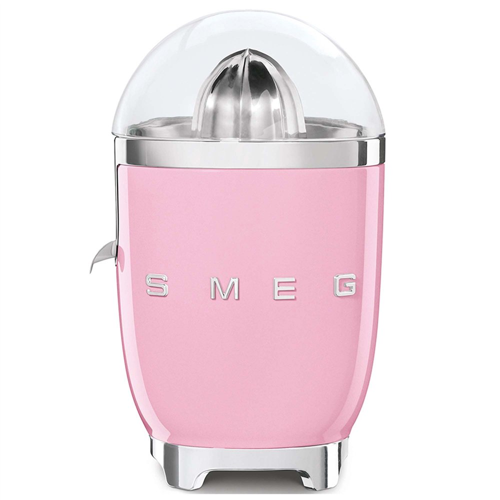 smeg cjf11pkeu prensa de cítricos eléctricos 70 w rosa