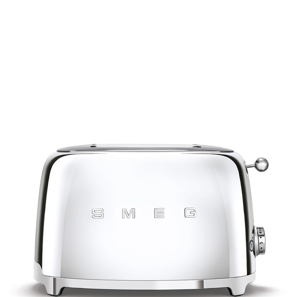 smeg tsf01sseu tostadora 6 2 rebanada(s) 950 w cromo