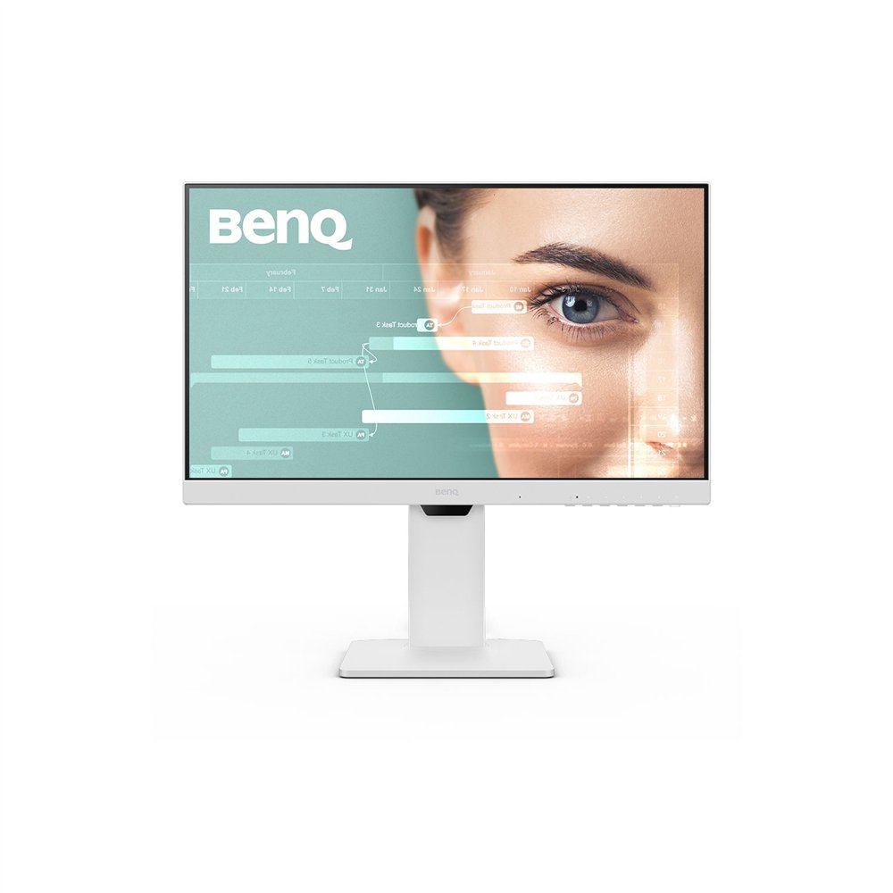 benq gw2486tc pantalla para pc 60,5 cm (23.8") 1920 x 1080 pixeles full hd blanco