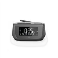 hama dr36sbt reloj digital negro