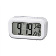 hama rc 660 reloj despertador digital blanco