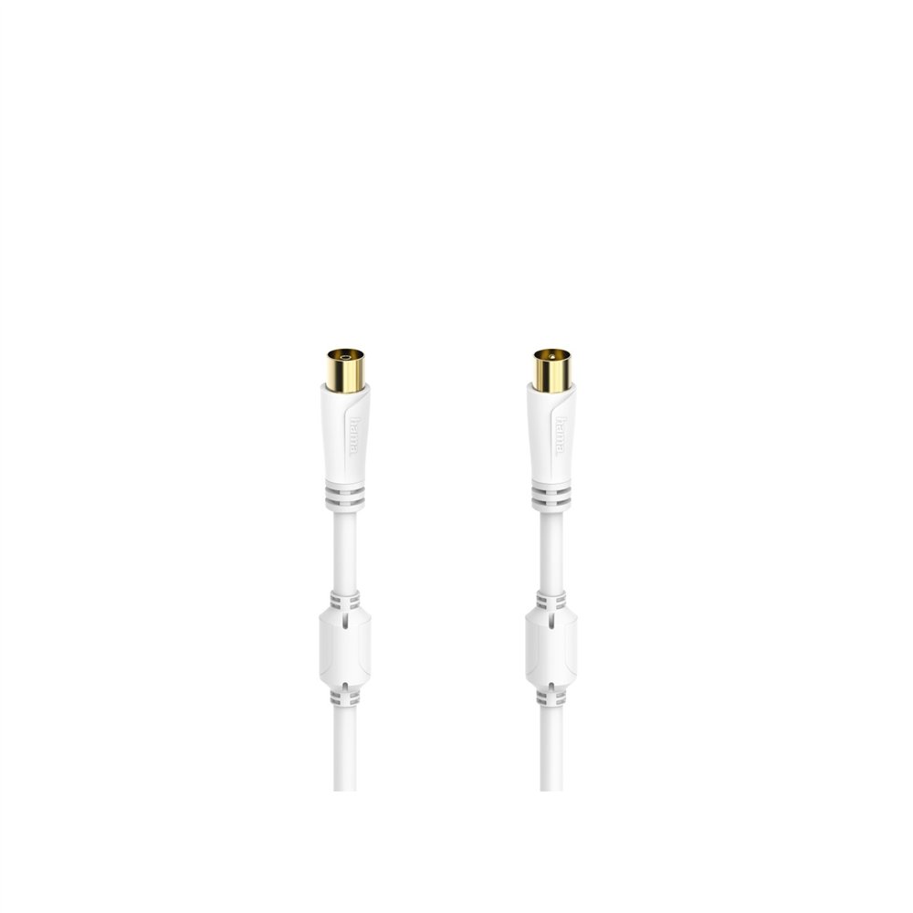 hama 00205246 cable coaxial 1,5 m blanco