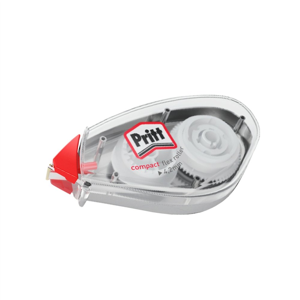 pritt compact flex corrección de películo/cinta 10 m rojo, transparente, blanco 1 pieza(s)