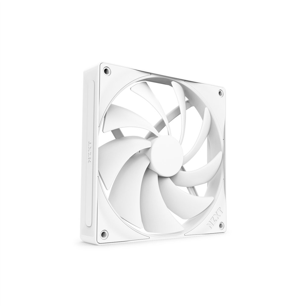 nzxt f140q carcasa del ordenador ventilador 14 cm blanco 1 pieza(s)