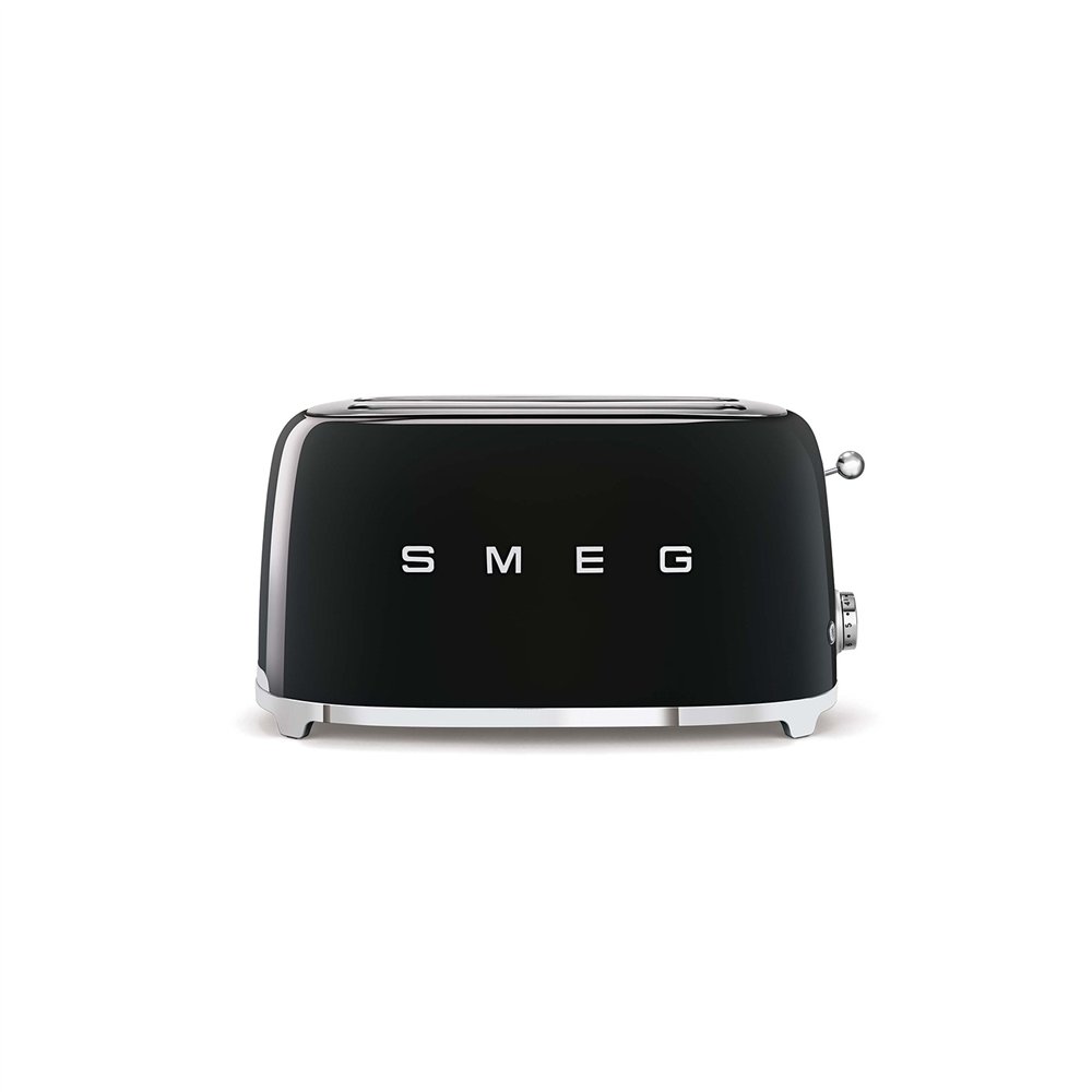 smeg tsf02bleu tostadora 6 4 rebanada(s) 1500 w negro