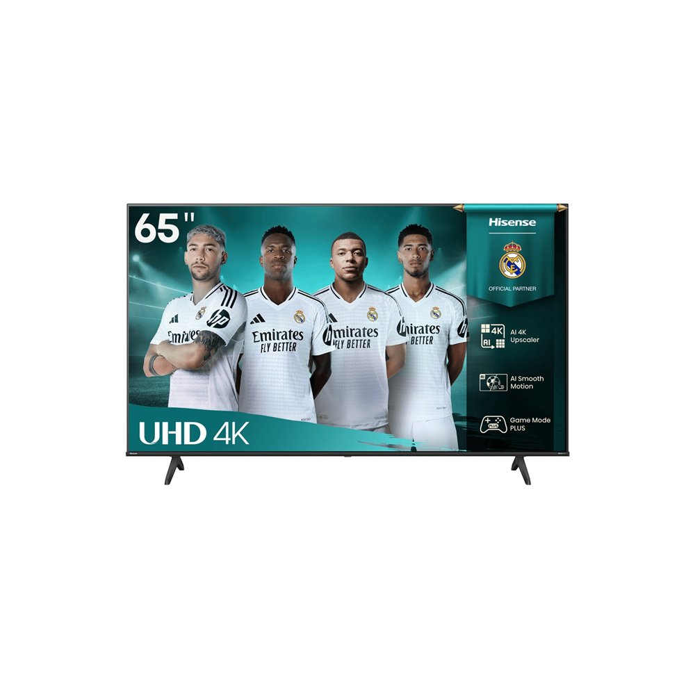 hisense 65a6q televisor 165,1 cm (65") 4k ultra hd smart tv wifi negro 330 cd / m²