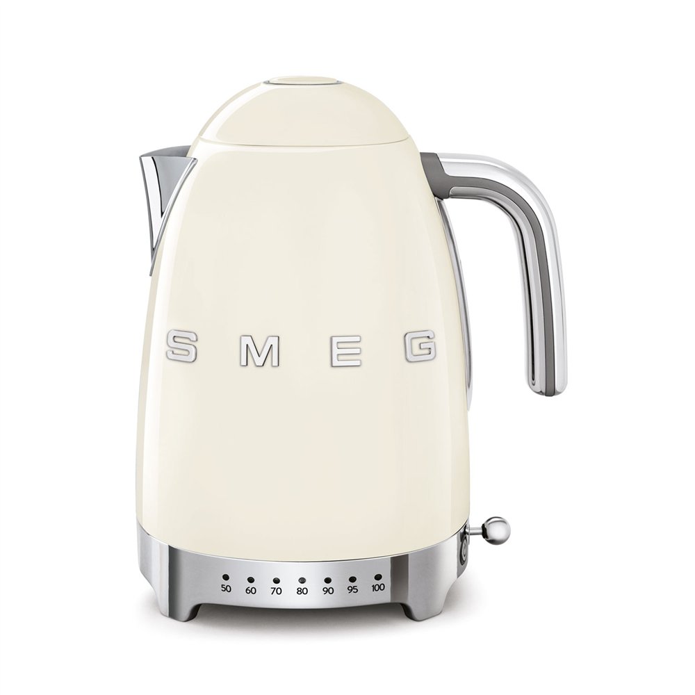 smeg klf04creu tetera eléctrica 1,7 l 2400 w crema de color