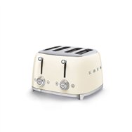 smeg tsf03creu tostadora 6 4 rebanada(s) 2000 w crema de color