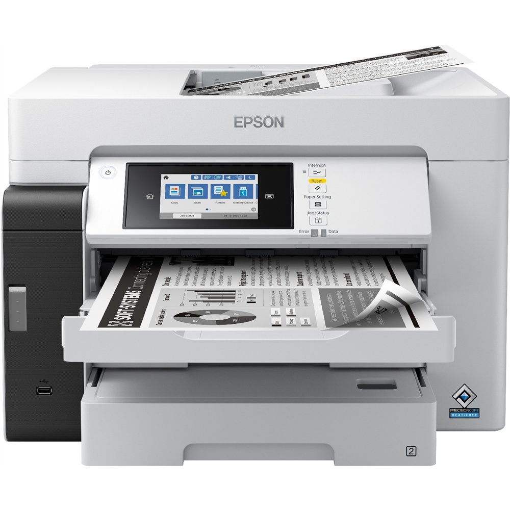 epson ecotank pro et-m16685 inyección de tinta a3 4800 x 2400 dpi wifi