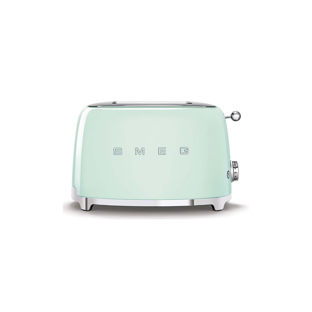smeg tsf01pgeu tostadora 6 2 rebanada(s) 950 w verde