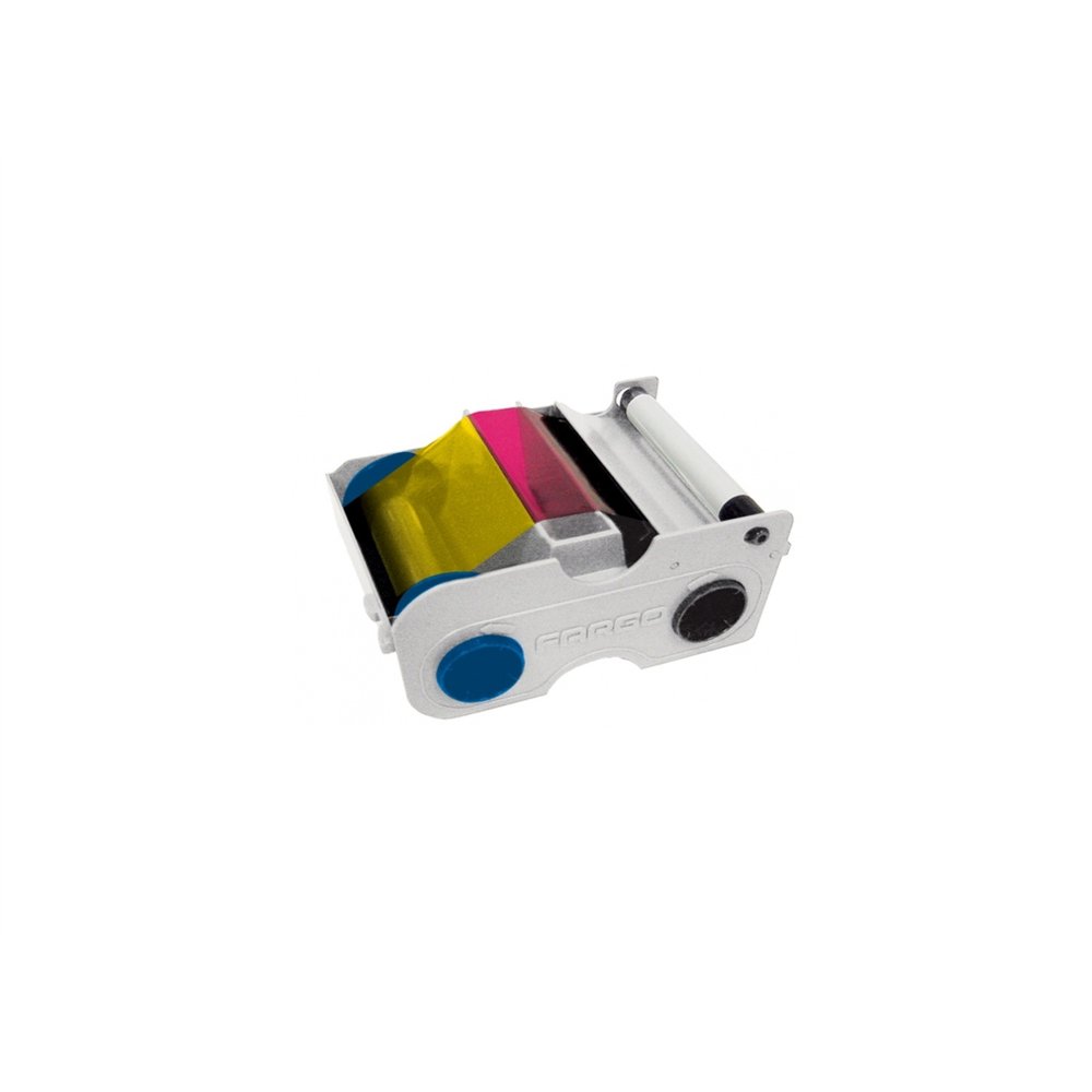 hid identity 045000 cinta para impresora 250 páginas cian, magenta, amarillo