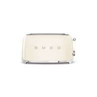 smeg tsf02creu tostadora 6 4 rebanada(s) 1500 w crema de color