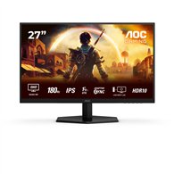 aoc g4 q27g42xe pantalla para pc 68,6 cm (27") 2560 x 1440 pixeles quad hd negro, rojo