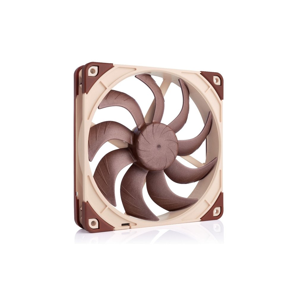 noctua nf-a14x25 g2 ls-pwm sistema de refrigeración para ordenador carcasa del ordenador refrigerador de aire 14 cm beige, marró