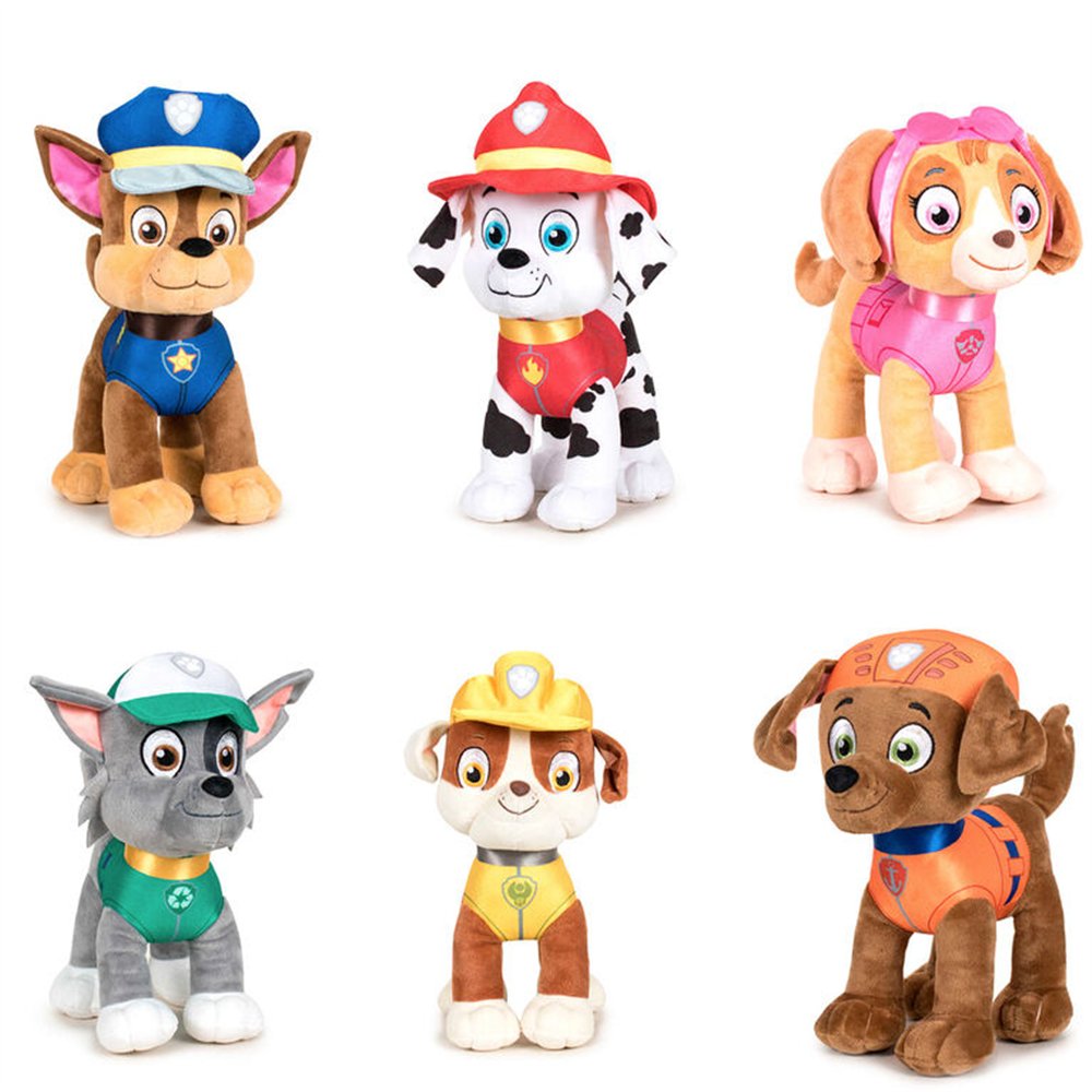 peluche patrulla canina paw patrol 19cm surtido
