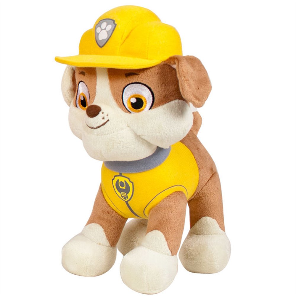 peluche rubble patrulla canina paw patrol soft 27cm