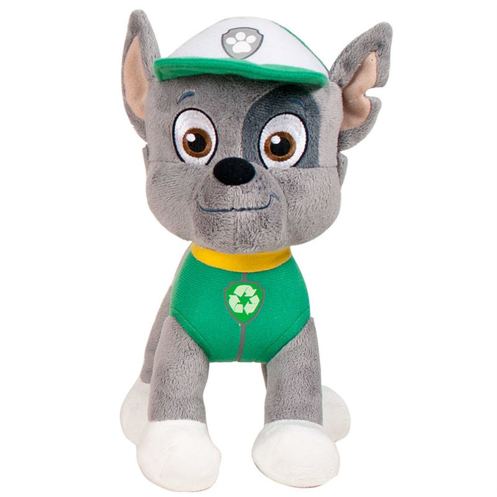 peluche rocky patrulla canina paw patrol soft 27cm