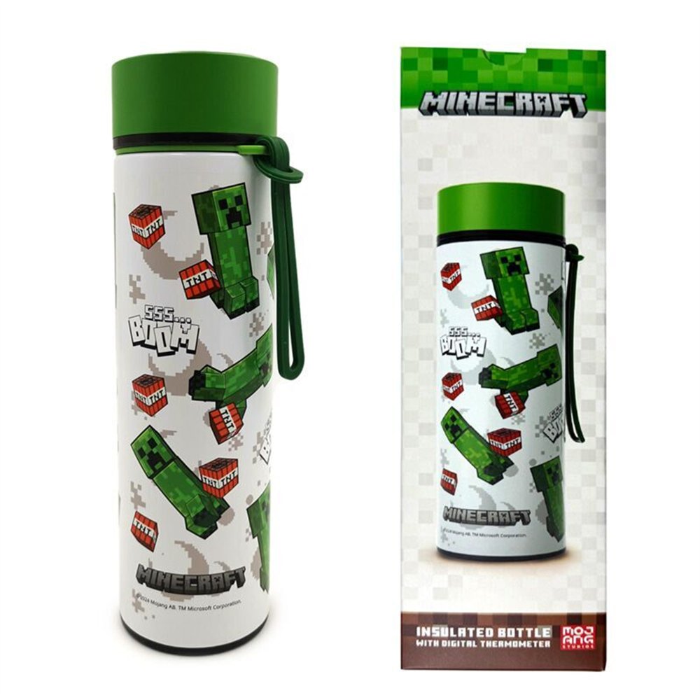 botella termo minecraft 450ml