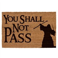 felpudo you shall not pass el señor de los anillos