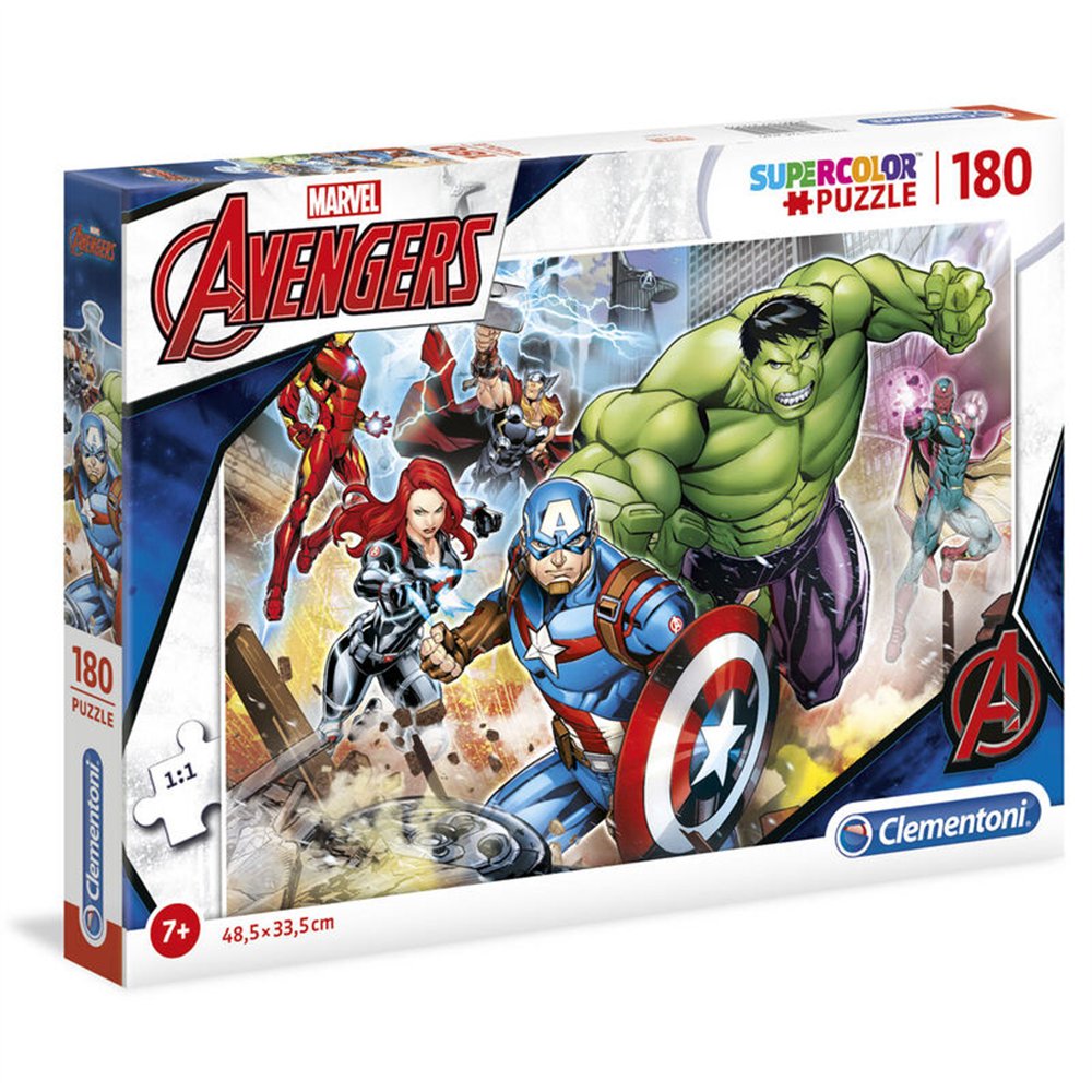 puzzle vengadores avengers marvel 180pzs