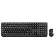 teclado + raton ngs cocoakit usb multimedia black