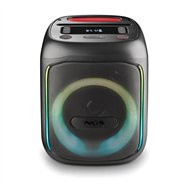 altavoz ngs wild swag go 80w led usb/bluetooth/microfono/aux portable