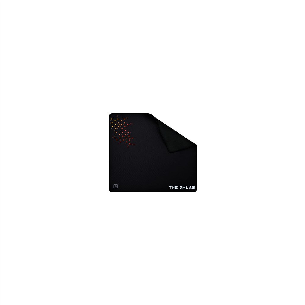 alfombrilla the g-lab gaming ceasium tela negro pad-ceasium