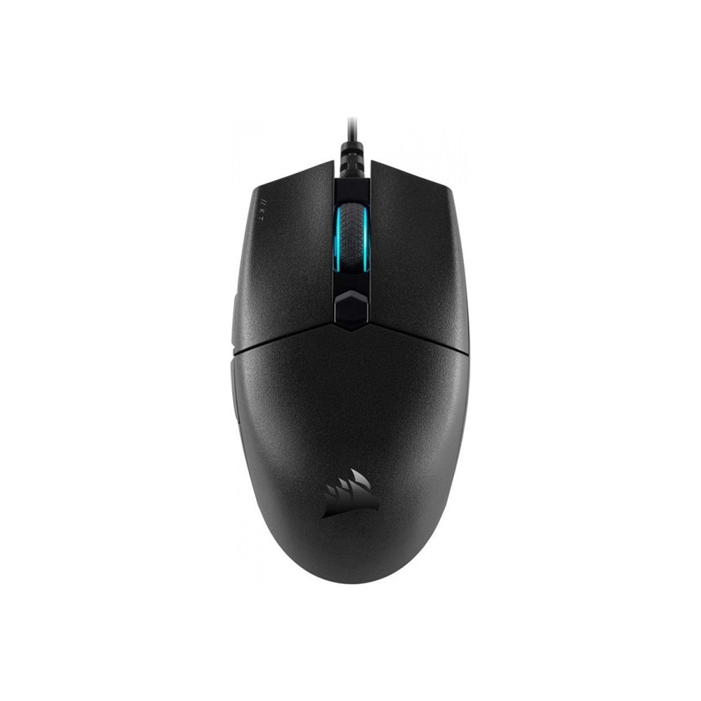 corsair katar pro ratón mano derecha usb tipo a í“ptico 12400 dpi negro